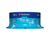 Диски Verbatim CD-R 700Mb 25pcs 43432