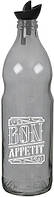 Пляшка для олії Herevin Transparent Grey 151657-146-6816175 1000 мл хороша якість