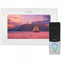 Комплект видеодомофона Slinex ML-20HD(Black)+SQ-07MTHD(White) (код 1548485)