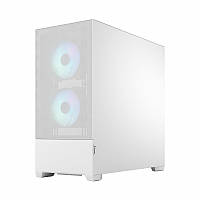 Корпус для ПК Корпус Fractal Design Pop Air RGB Tempered Glass без БЖ (FD-C-POR1A-01) White