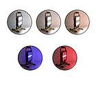 Переносний прожектор-ліхтар 9600мАч, з USB-зарядкою, сонячною панеллю та PowerBank, W877-3 Лучшая цена, фото 4