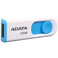 Флешка (USB Flash) 32GB A-Data C008 White (AC008-32G-RWE)