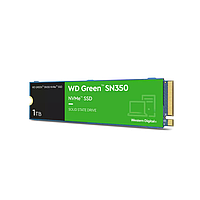 SSD-накопичувач Western Digital Green SN350 1 TB NVMe M.2 2280 PCIe 3.0 x4 3D NAND QLC (WDS100T3G0C)