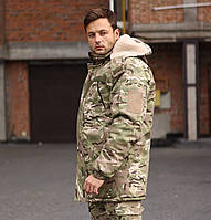 Куртка-бушлат военная мужская тактическая ВСУ (ЗСУ) Мультикам 8586 50 размер хорошее качество