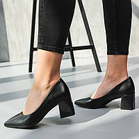 Туфли женские Fashion Ivery 3744 36 размер 23,5 см Черный хорошее качество