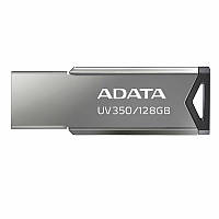 Флешка (USB Flash) 128GB A-DATA UV 350 Silver (AUV350-128G-RBK)