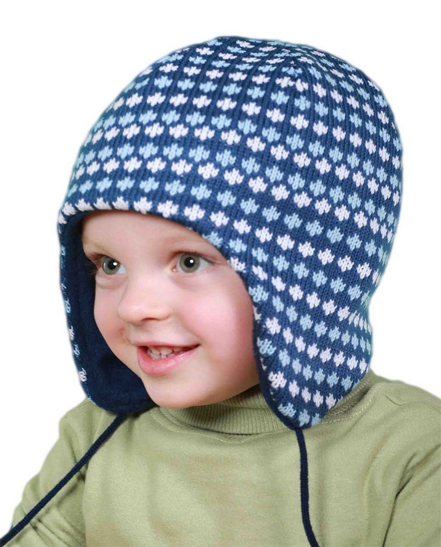 Шапка на флісі на хлопчика обхват голови 50-52 см, фото 1