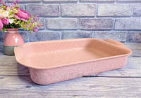 Форма для запекания OMS 3213-Pink 35х27х7 см розовая хорошее качество