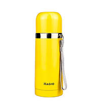 Термос питьевой Magio MG-1048Y 350 мл желтый хорошее качество