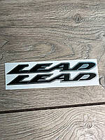 Наклейка Lead виниловая на скутер мопед ( 2шт )