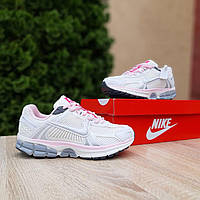 Женские кроссовки Nike Vomero 5 White Pink, кроссовки найк вомеро 5 весна лето