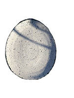 Тарелка овальная Декор Керамика Oreo Black OBL-2622 22х26 см песочная хорошее качество
