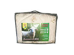 Ковдра вовна Двоспальна 180х215 ТМ Уютный дом