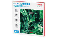 Весы напольные Ardesto SCB-965-LEAVES 30х30 см зеленые хорошее качество