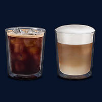 Набор стаканов низких с двойным дном Delonghi Drinks DLSC-318 400 мл 2 шт хорошее качество
