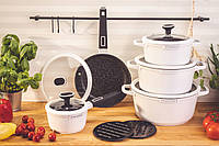 Набор посуды Edenberg EB-5646 12 предметов белый хорошее качество