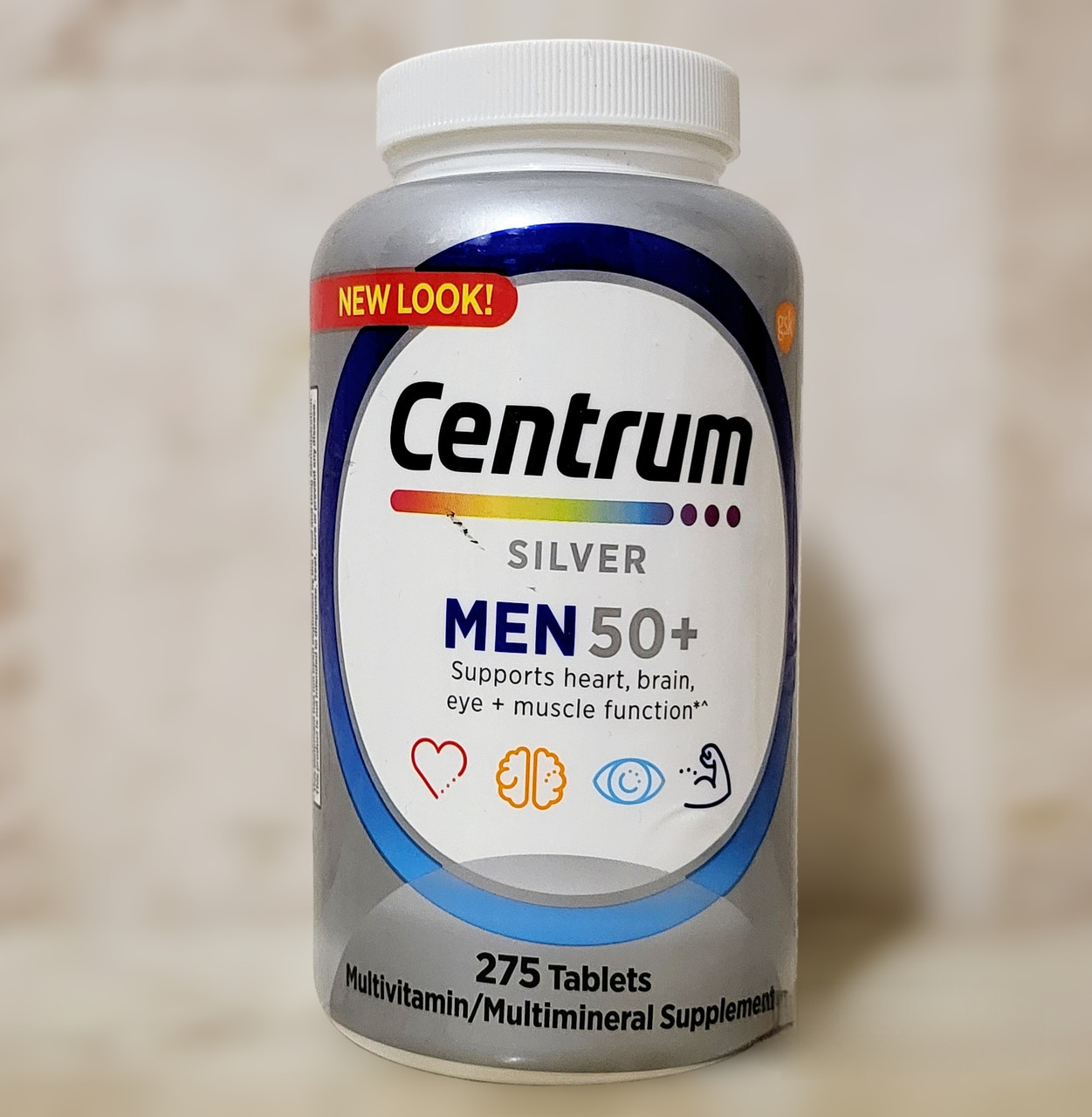 Вітаміни Centrum Silver Men 50+ 275 таблеток Полівітаміни для чоловіків та жінок 50+ центрум сильвер