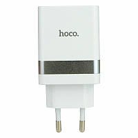 Зарядний пристрій Hoco N21 Pro 30 W 2 USB-A 1 USB-C + Type-C to Lightning Cable White