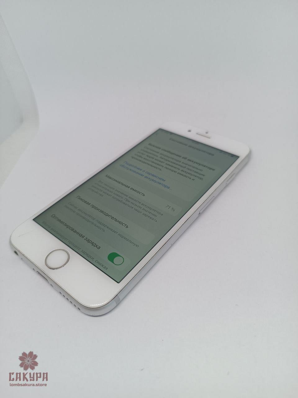 Смартфон Apple Iphone 6s 32gb серебристый - фото 2 - id-p2197534828