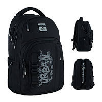 Рюкзак для города и школы Kite teens K24-2578M-2 42x29x17 см черный
