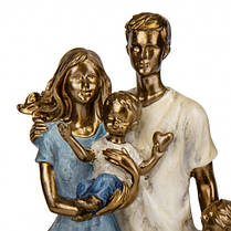 Фігурка "Дружна Сім'я" 10.5*22.5*35.5см, полістоун (2007-258), фото 3