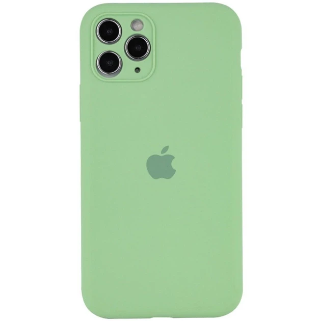 Чохол силіконовий для Айфон 13 Pro Max / Silicone Full Case для iPhone 13 Pro Max (М’ятний/Mint), фото 1