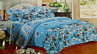 Комплект постельного белья от украинского производителя Polycotton Двуспальный 90927 хорошее качество