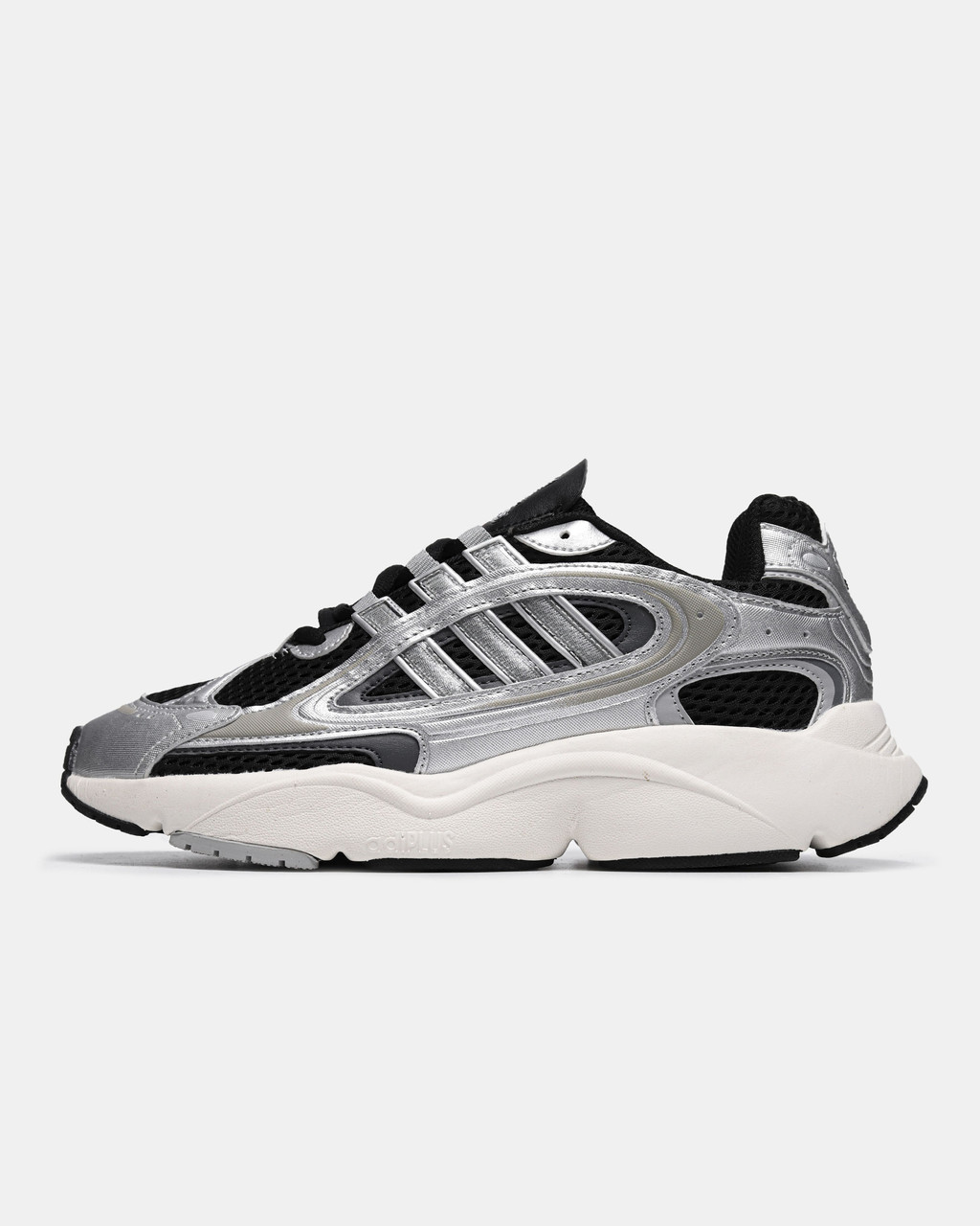 Чоловічі Кросівки Adidas Ozmillen Silver Black / Адідас Озмиллен Серебристые с Черным