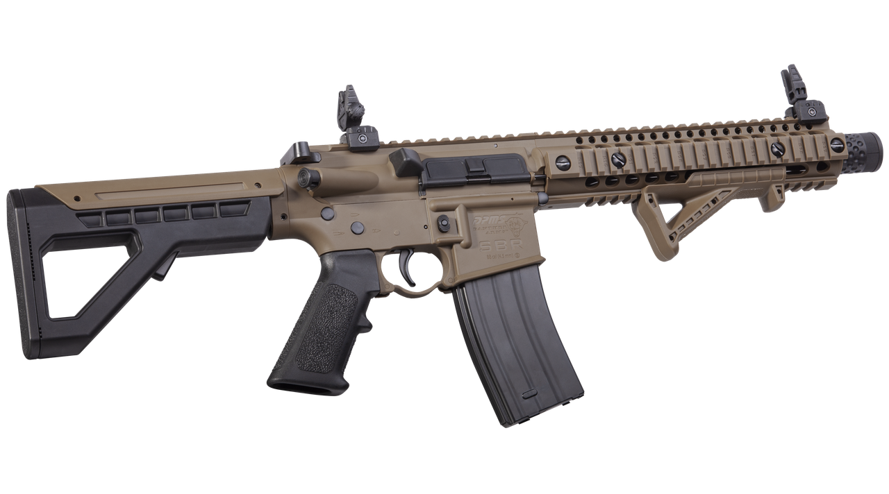 Пневматична гвинтівка Crosman DPMS SBR FDE Full Auto