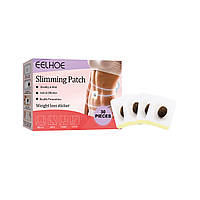 Жиросжигающие пластыри для пупка Eelhoe Slimming patch патчи для похудения 30штук