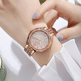 Розкішний жіночий годинник Skmei 2030RG Rose Gold, фото 3