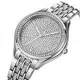 Розкішний жіночий годинник Skmei 2030SI Silver, фото 2