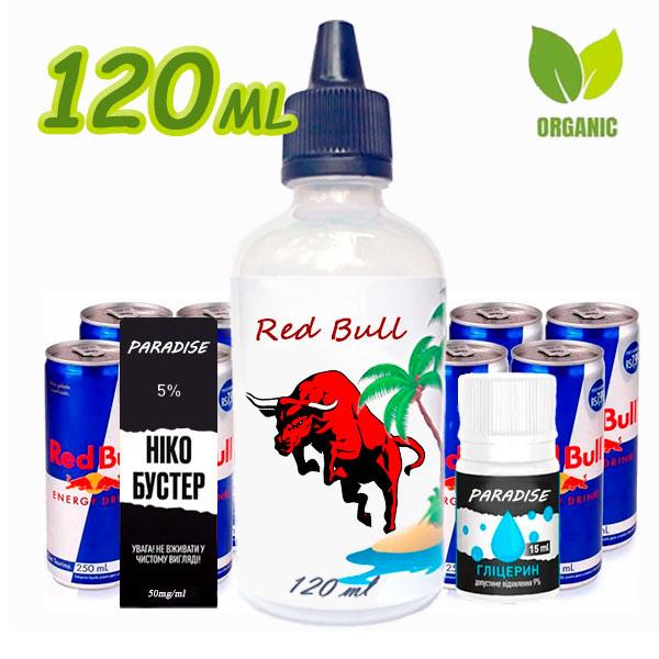 Набор для вейпа Organic 120мл Жидкость Red-Bull - фото 1 - id-p2192686949