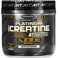 Креатин моногидрат MuscleTech Essential Series Platinum 100 % Creatine 400 g /80 servings/ Unflavored