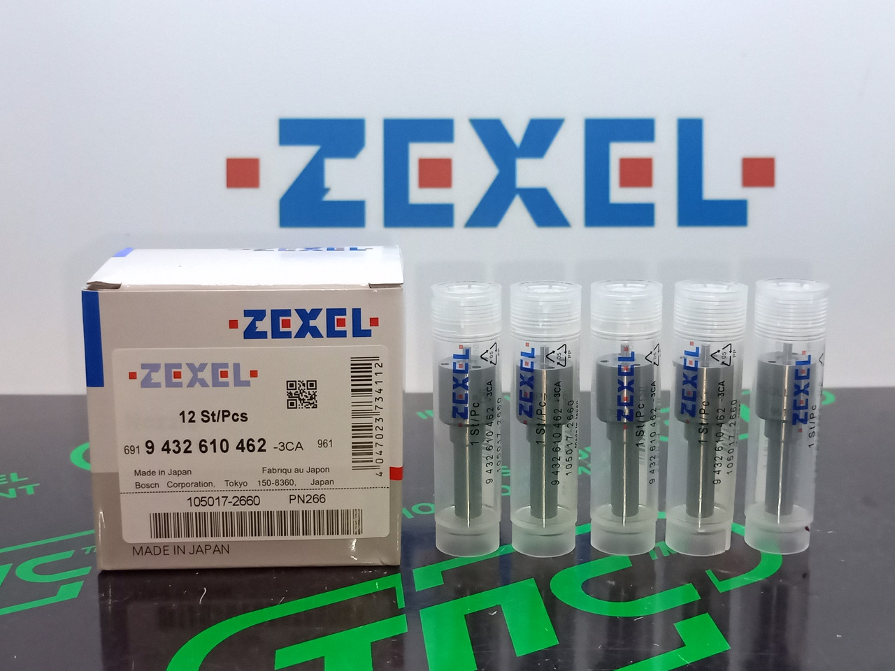 Розпилювач дизельної форсунки 9 432 610 462 (DLLA 148 PN 266) (ан. 105017-2660) ZEXEL KOMATSU
