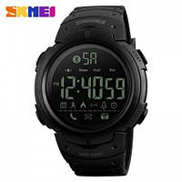 Электронные часы Skmei 1301BK black Smart Watch, мужские, водонепроницаемые, с Bluetooth, датой, D C