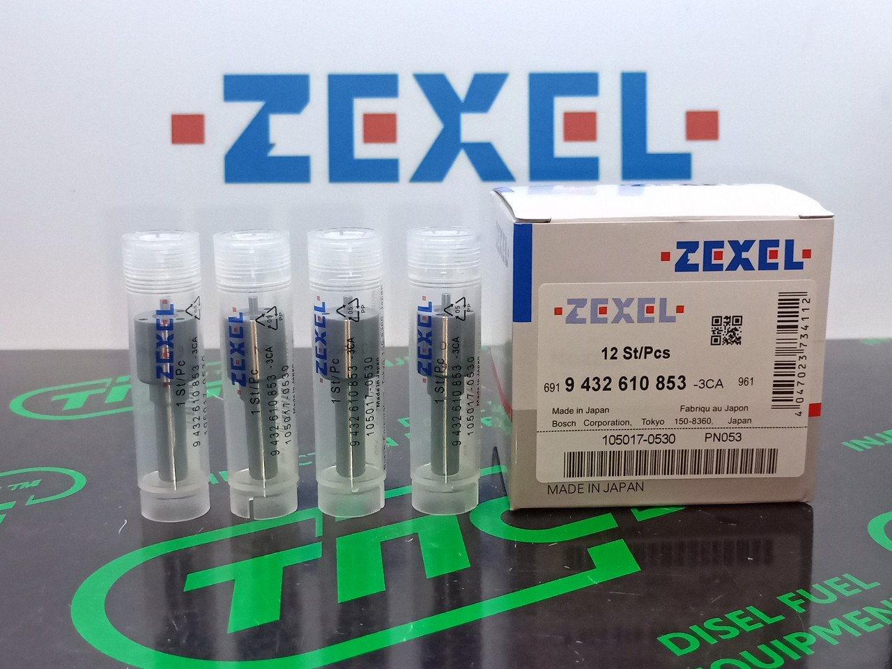 Розпилювач дизельної форсунки 9 432 610 853 (DLLA 155 PN 053) (ан. 105017-0530) ZEXEL MITSUBISHI