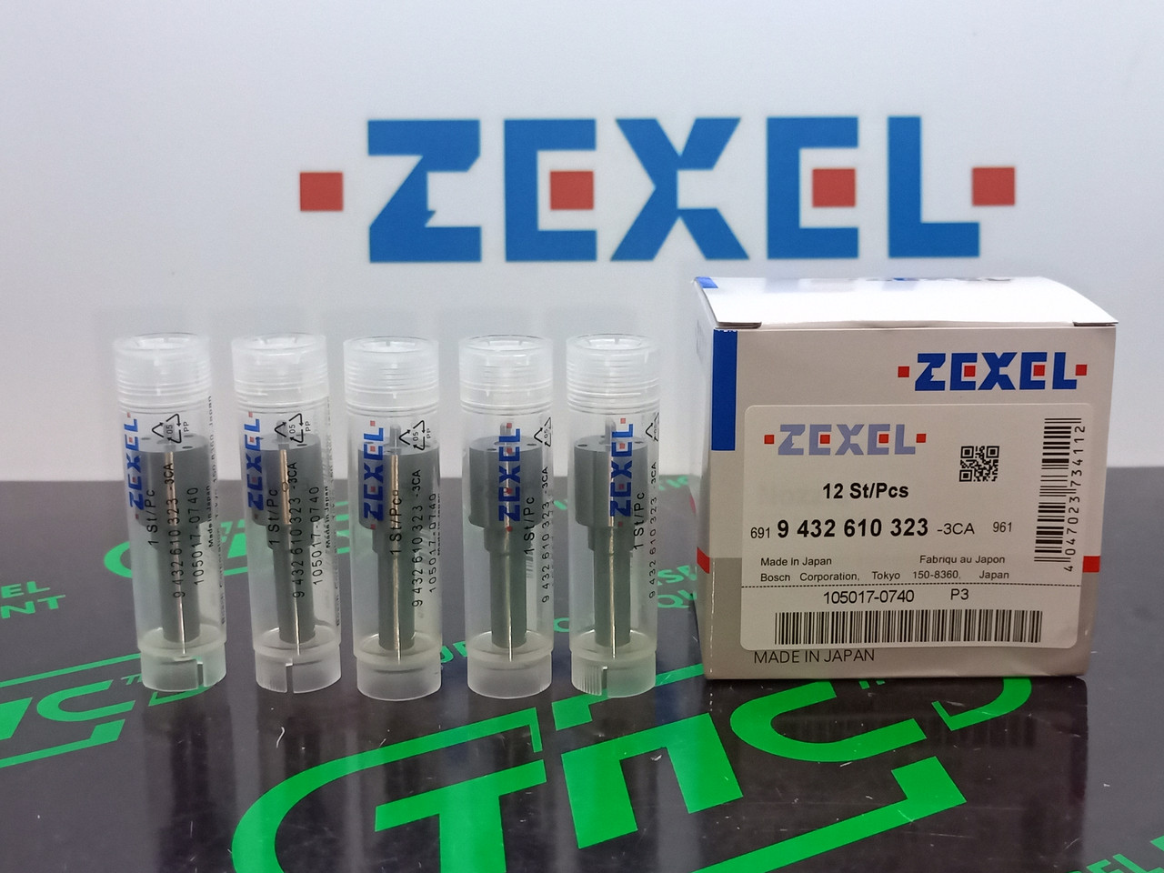 Розпилювач дизельної форсунки 9 432 610 323 (DLLA 160 P 3) (ан. 105017-0740) ZEXEL MITSUBISHI 4A31A/4D31