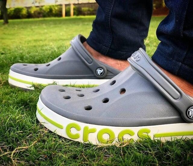 Сабо Crocs Bayaband Clog Slate Grey сабо чоловічі крокс сірі.
