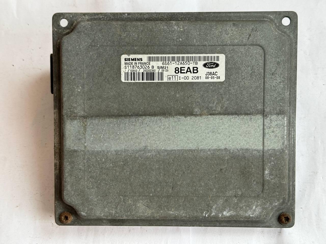Електронний блок керування Ford Siemens S118763026B / sim21 / 8EAB / 6S61-12A650-TB / 6S6112A650TB