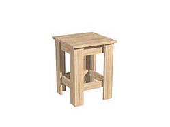 Табурет кухоний 336х336х450 ТМ GALAXY