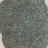 Глiттер голографічний GGS/0,2 мм (1/128) срібний, фото 2