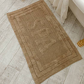 Килимок 80052 WOVEN RUG 0,6Х1 Бежевий прямокутник