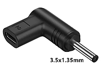 Переходник Type-C - DC для питания роутера и другой техники на 9V и 12V 3.5x1.35мм 9V