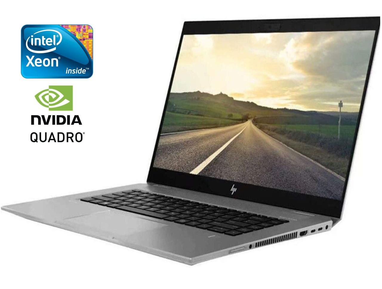 Ноутбук HP ZBook Studio G5/ 15.6" (1920x1080)/ Xeon E-2176M/ 16 GB RAM/ 512 GB SSD/ Quadro P1000 4GB
