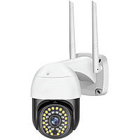 Уличная беспроводная WiFi камера видеонаблюдения с поворотным корпусом uSafe OC-06-PTZ | 2 МП / 1080P