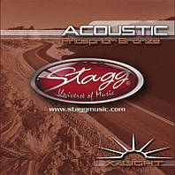 Струны для акустической гитары STAGG AC-1048-BR