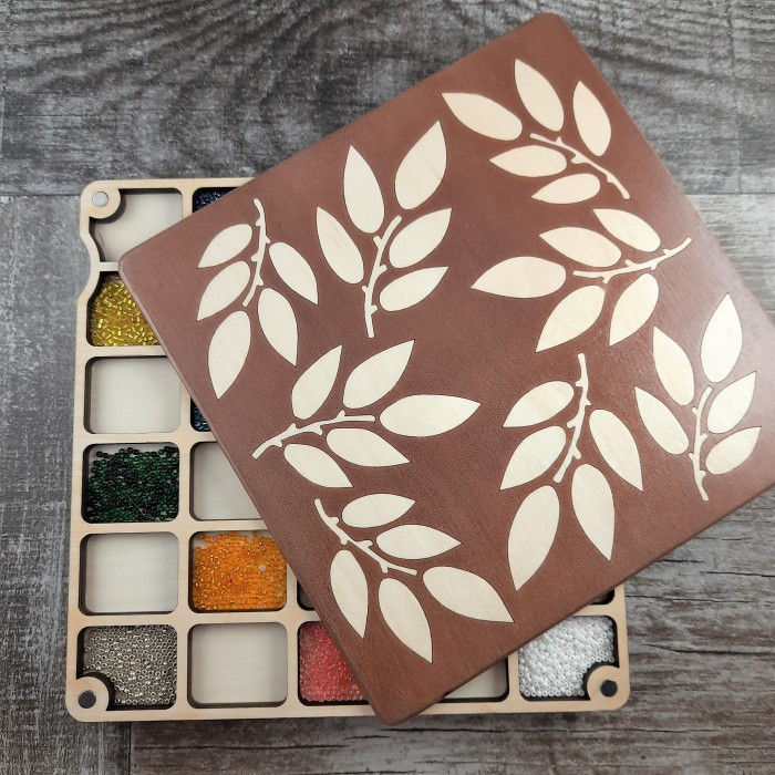 Двосторонній органайзер на 60 комірок. Осередки пронумеровані (060155д), фото 1