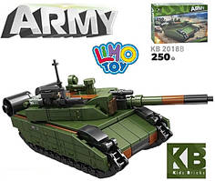 Конструктор Limo Toy KB 2018B "Воєна техніка. Танк Leclerc AMX-56" 250 деталей