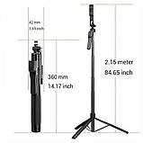 Monopod Tripod K29 215cm Button Bluetooth, фото 3